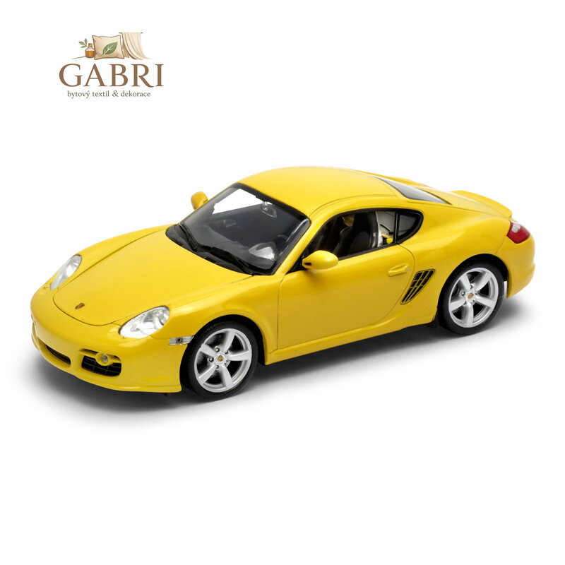 Welly Porsche Cayman S 1:24 žluté