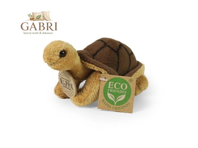 Rappa Plyšová želva 13 cm ECO-FRIENDLY