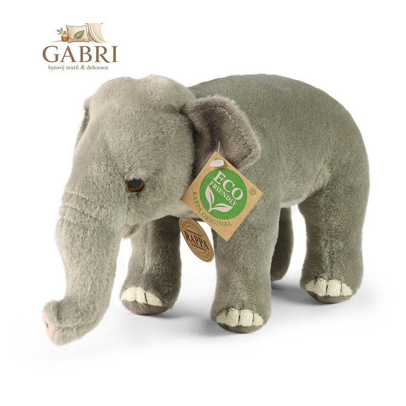 Rappa Plyšový slon indický 20 cm ECO-FRIENDLY