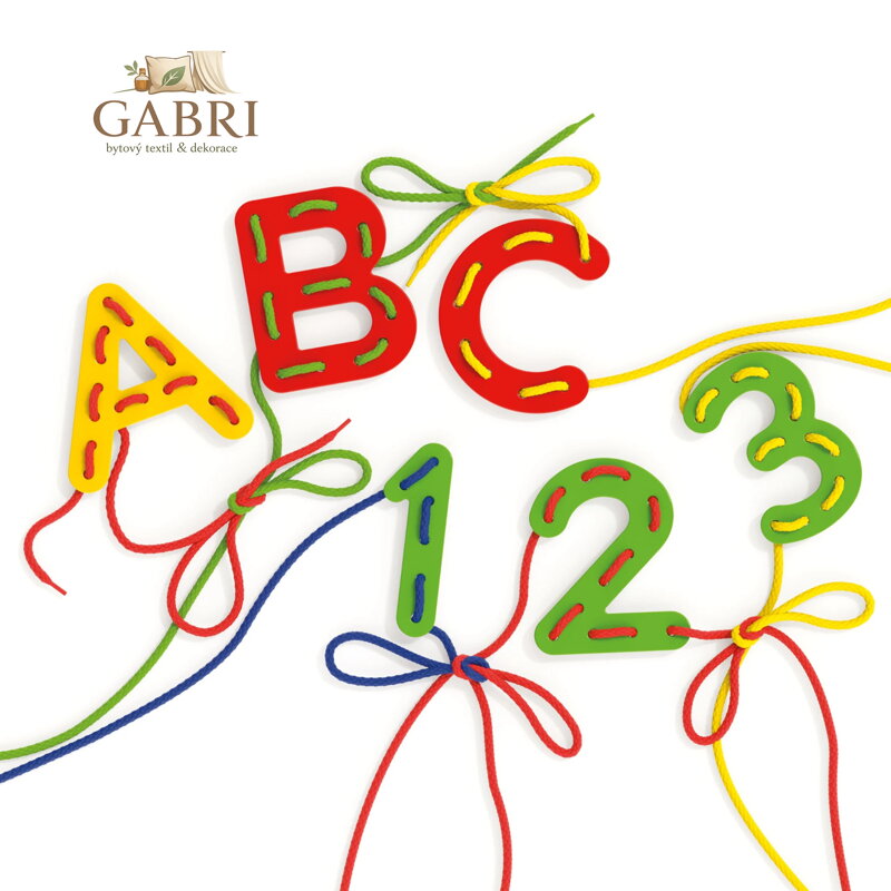 Quercetti Provlékání ABC+123