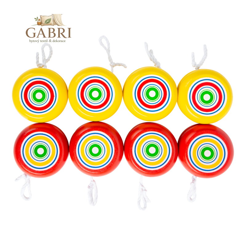 small foot Sada dřevěné jojo spirála 8 ks