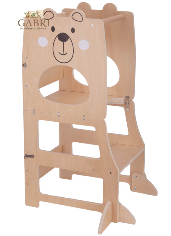2Kids Toys Učící věž 3 v 1 Medvídek
