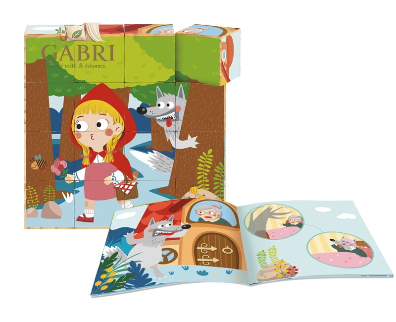 2Kids Toys Kostky Pohádka o Červené karkulce