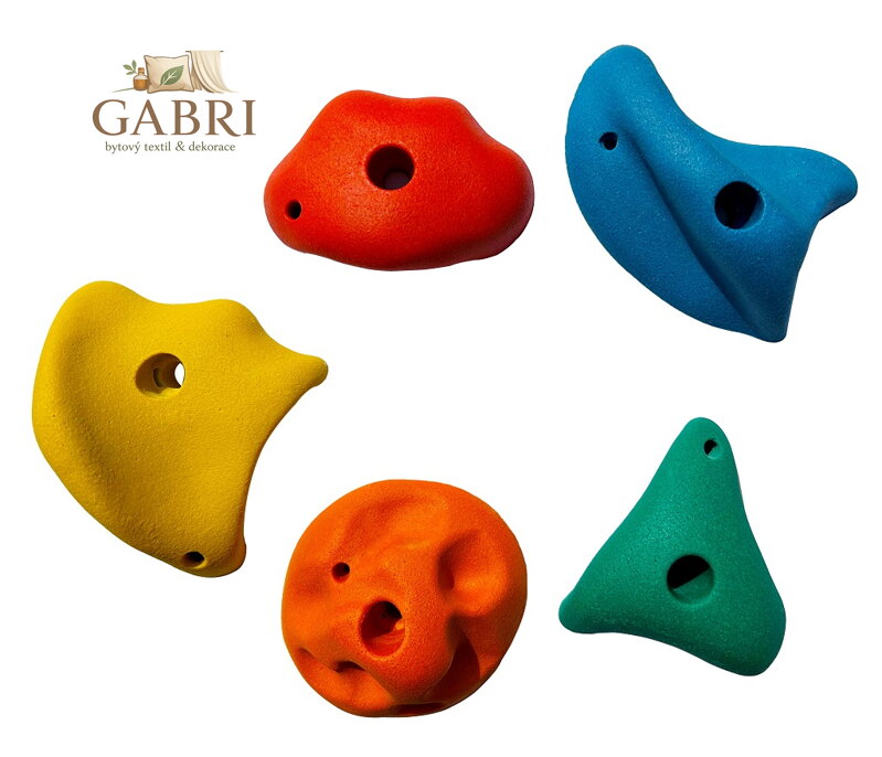 2Kids Toys Lezecké úchyty 5 ks větší