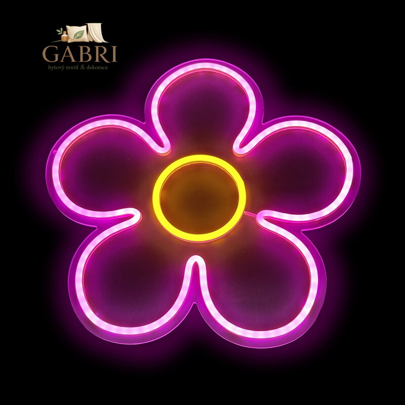 2Kids Toys LED NEON LIGHT lampička Květ