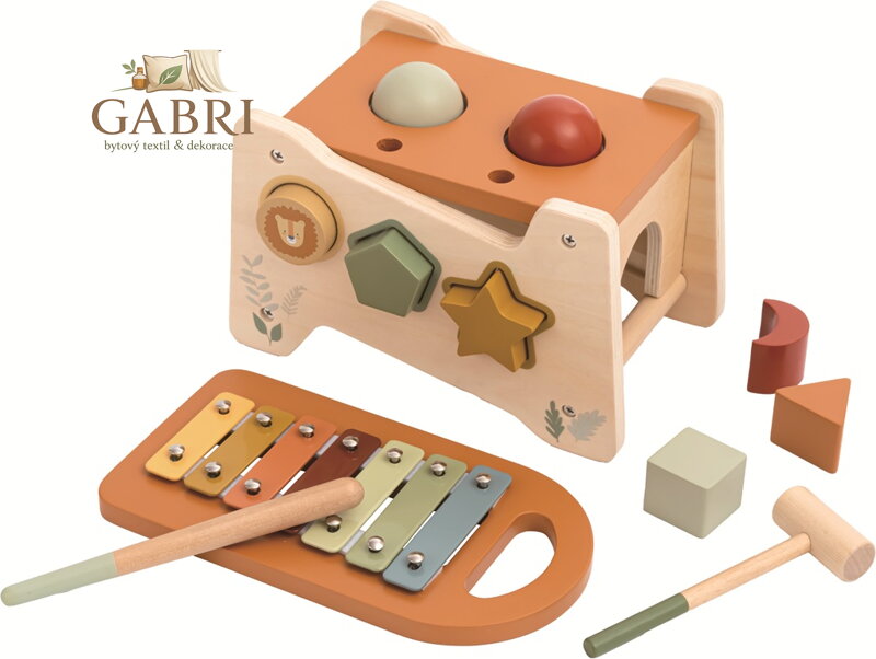 2Kids Toys Multifunkční zatloukačka s xylofonem