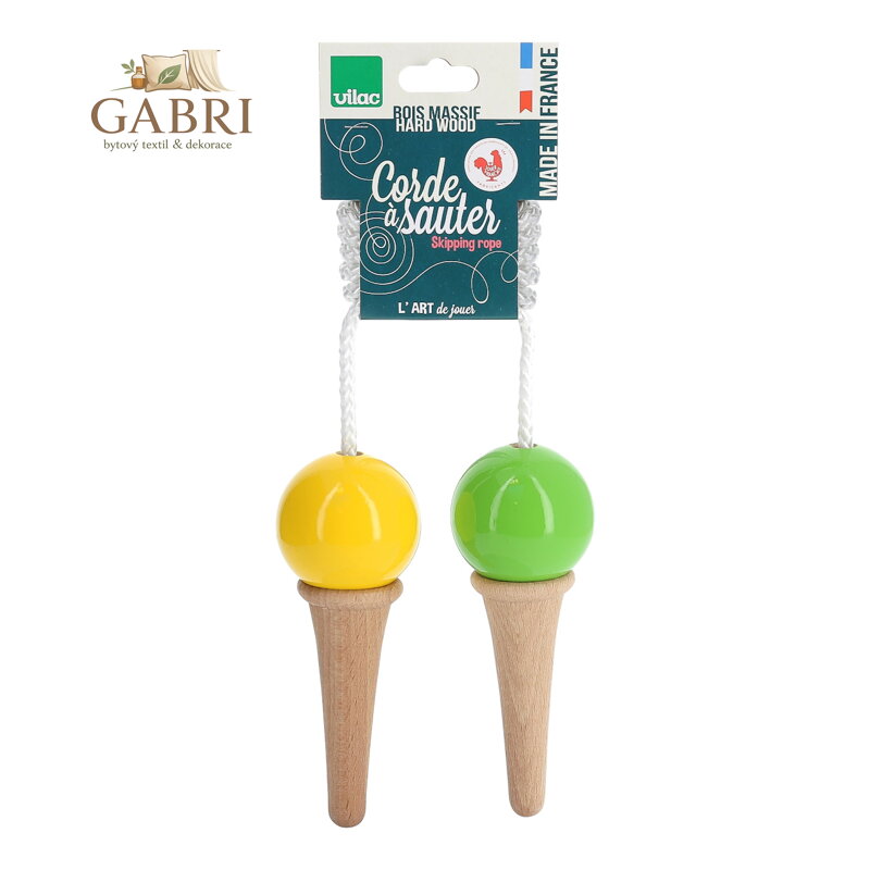 Vilac Švihadlo Zmrzlina dvou příchutí žluto-zelené