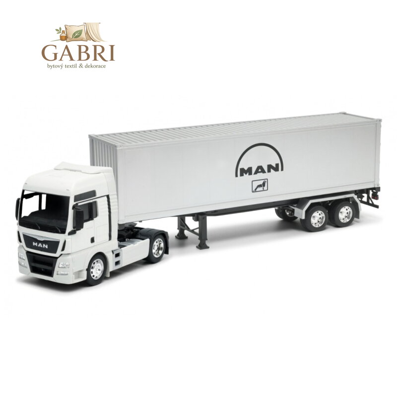 Welly Tahač s přívěsem MAN TGX 1:32