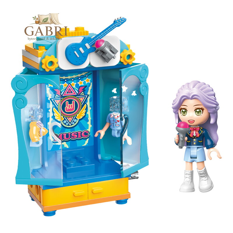 Qman UNA Series 34011-6 Šatní skříň zpěvačky