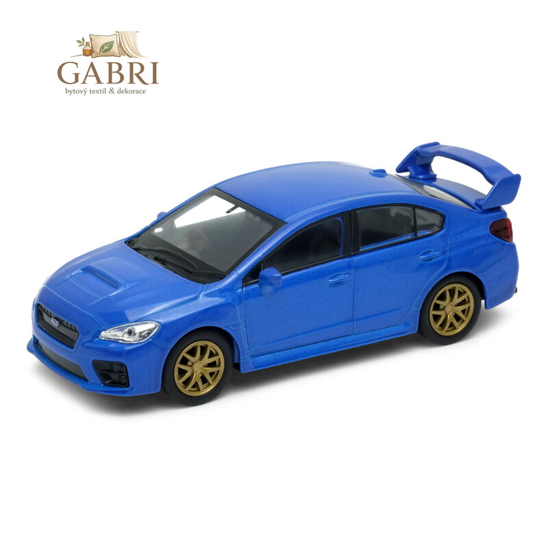 Welly Subaru Impreza WRX STI 1:34 modré