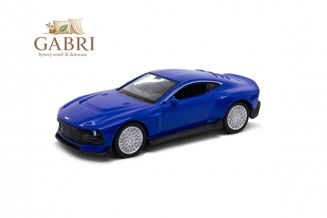 Welly Aston Martin Valour model 1:34 modrý