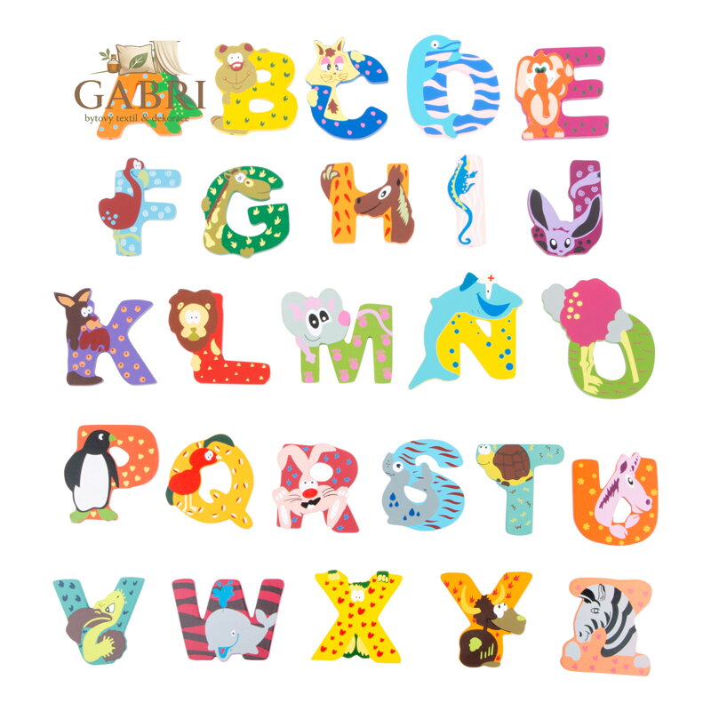 small foot Dřevěné písmenko abecedy 1 ks