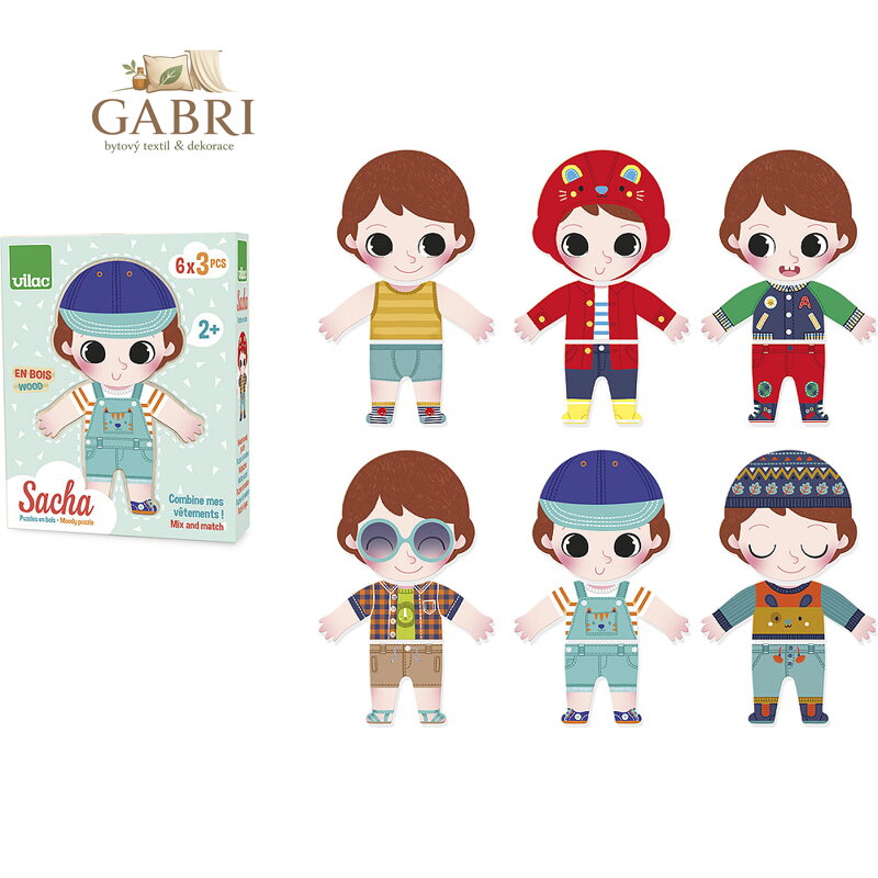 Vilac Oblékací puzzle Sacha