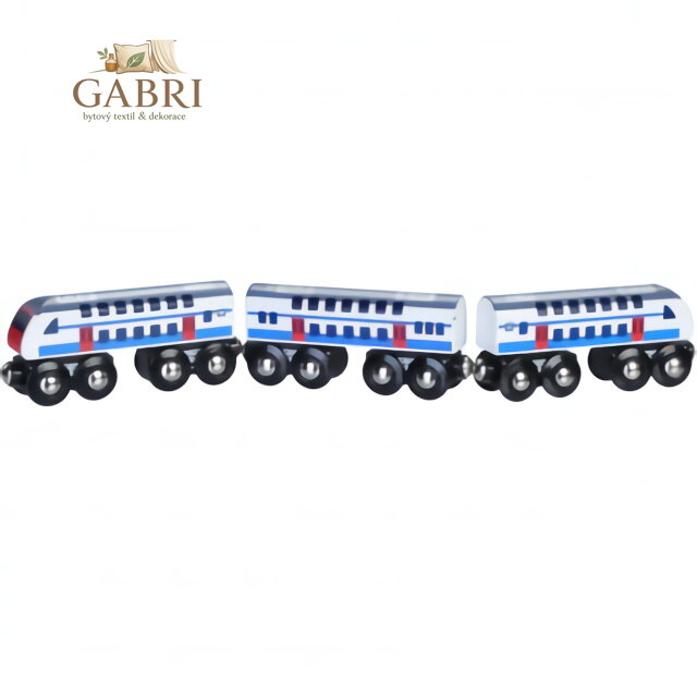 Maxim Dřevěná replika příměstského vlaku CityElefant