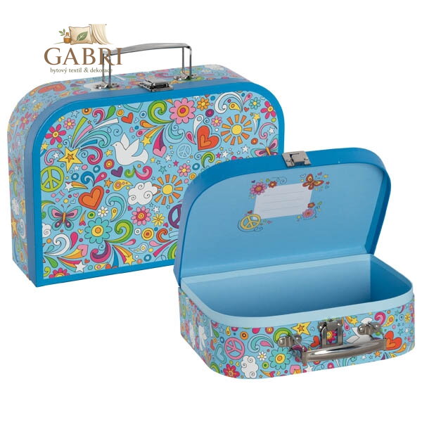 Goki Sada dětských kufříků Láska a Mír 2 ks