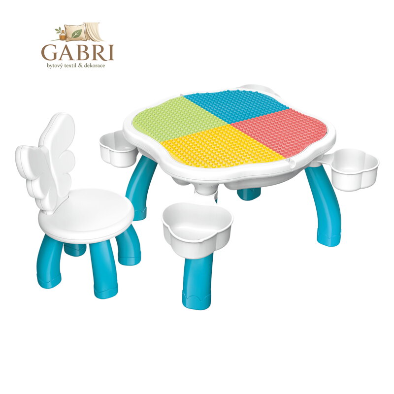 Qman První kostky 5501 Stavební stůl pro andílky