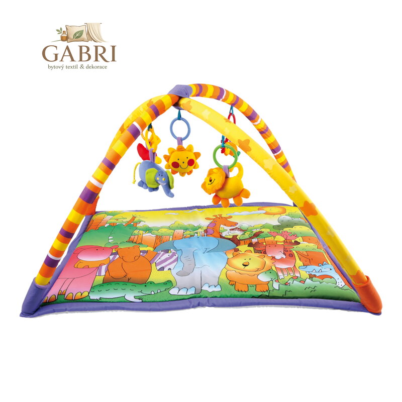 small foot Hrací deka s hrazdičkou Džungle