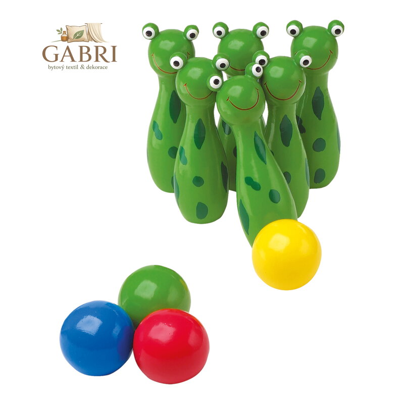 small foot Kuželky žabky