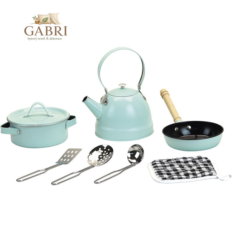 Vilac Kovové nádobí Vintage 7 ks