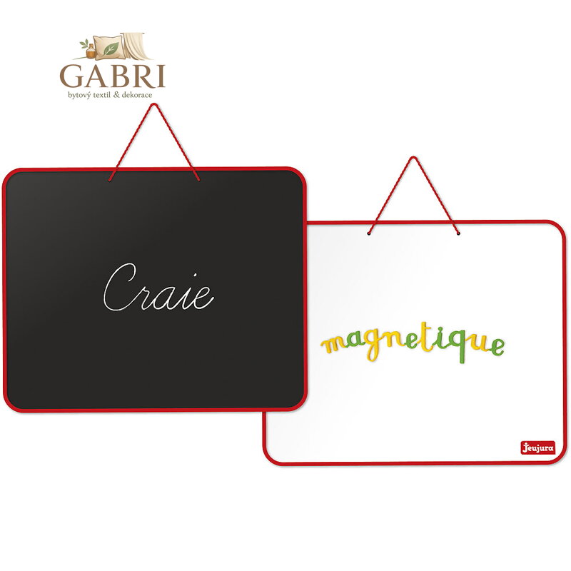 Jeujura Multifunkční nástěnná tabule 62x50 cm s příslušenstvím