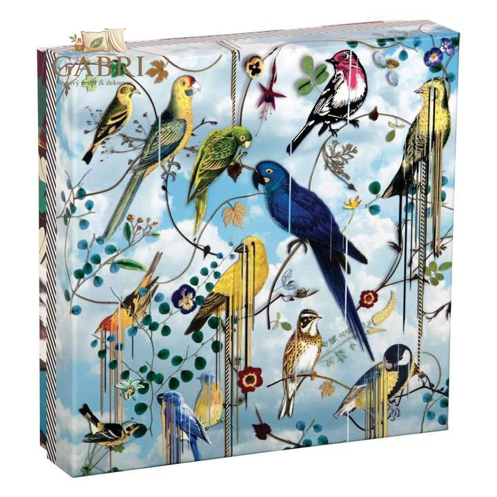 Galison Oboustranné puzzle Ptačí symfonie 250 dílků