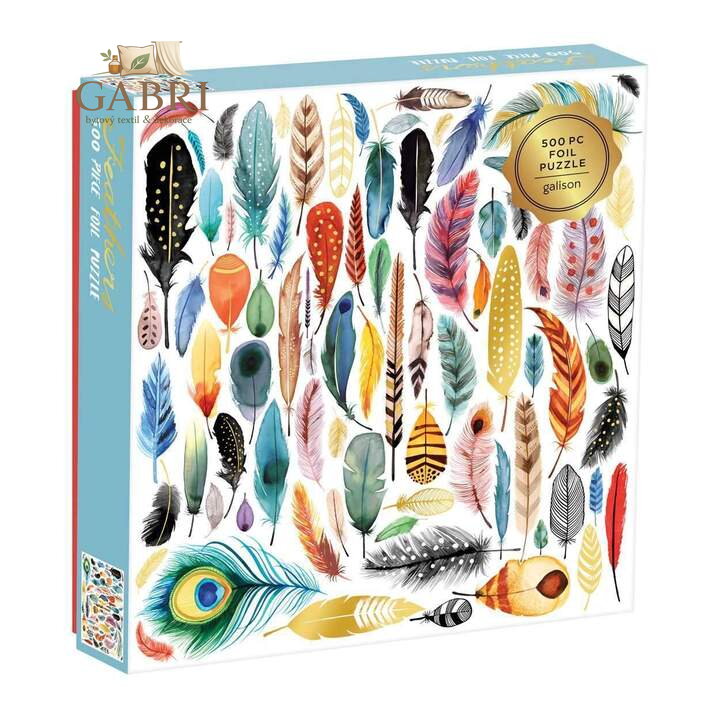 Galison Puzzle Peříčka 500 dílků