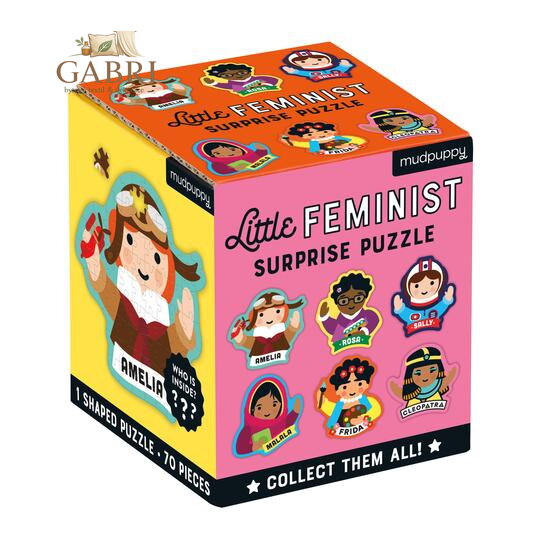 Mudpuppy Puzzle s překvapením Feminist 70 dílků