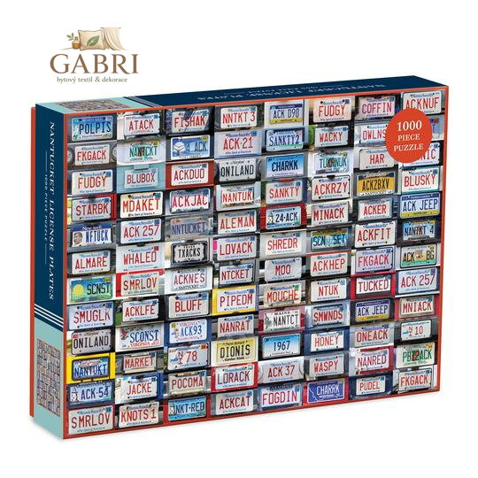 Galison Puzzle Koláž SPZ 1000 dílků