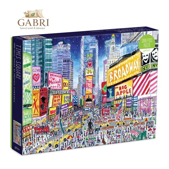 Galison Puzzle Times Square 1000 dílků