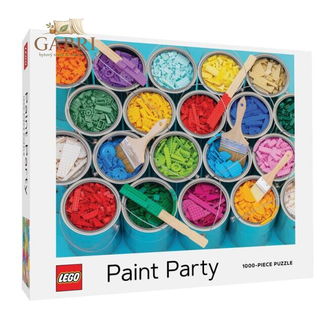 Chronicle Books Puzzle LEGO® Malířská párty 1000 dílků