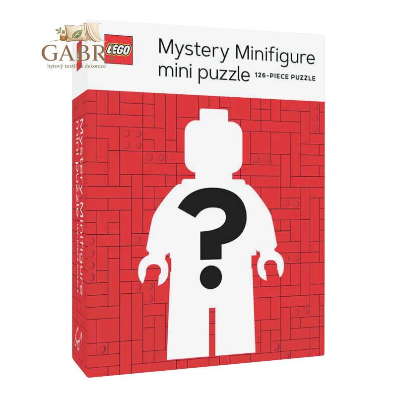 Chronicle Books Puzzle LEGO® Tajemná minifigurka Červená edice 126 dílků