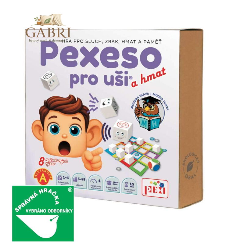 Pexi Pexeso pro uši a hmat