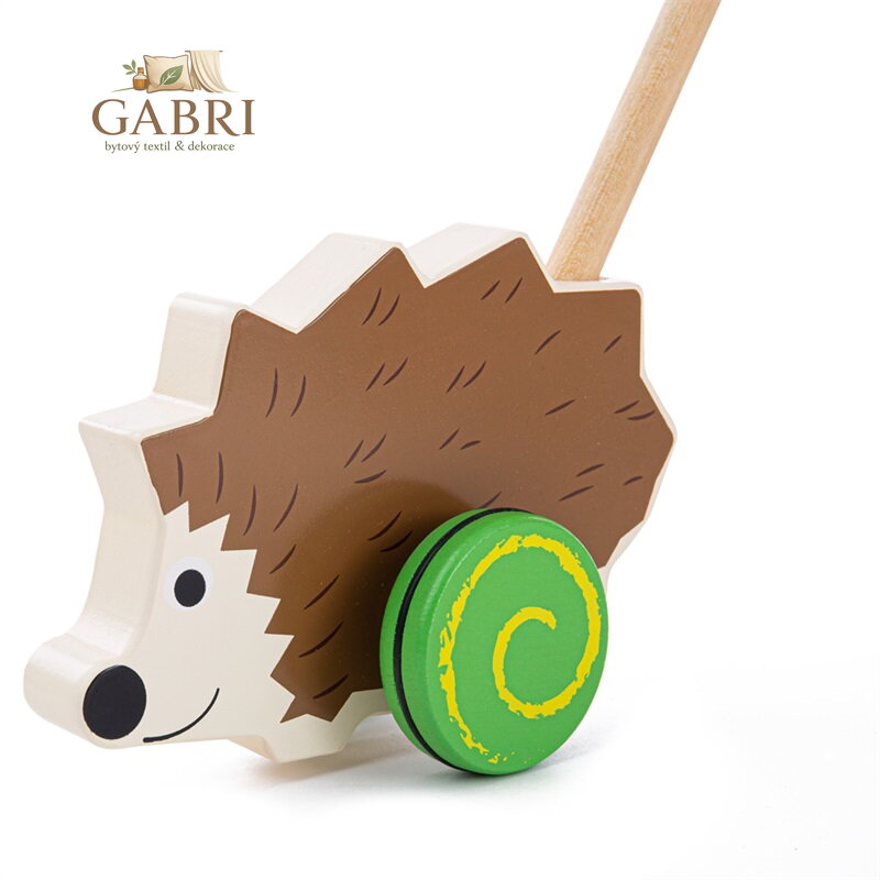 Bigjigs Baby Dřevěný jezdík Ježek