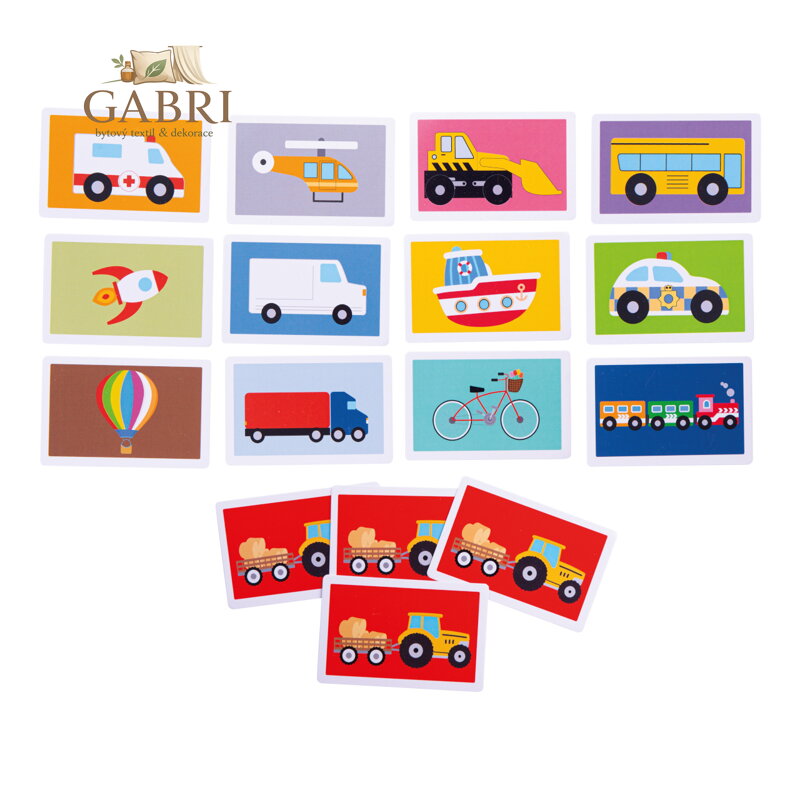 Bigjigs Toys Snap! Doprava