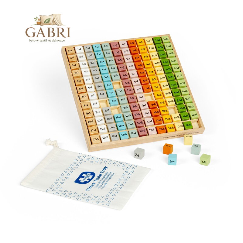 Bigjigs Toys Vzdělávací tabulka - násobilka
