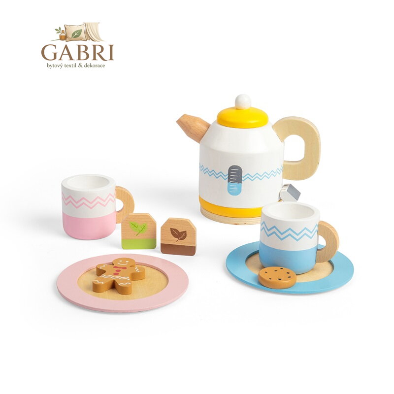 Bigjigs Toys Čajový set pro dva