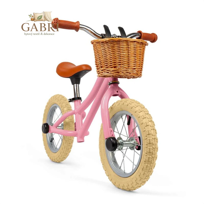 Bigjigs Toys Balanční odrážedlo růžové