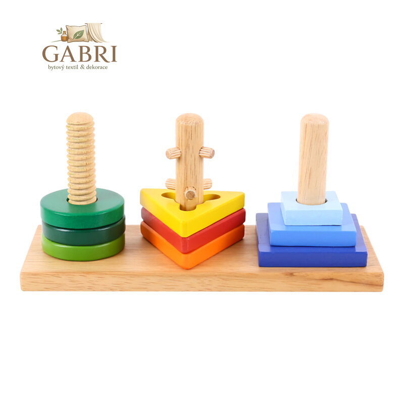 Bigjigs Toys Nasaď a otoč