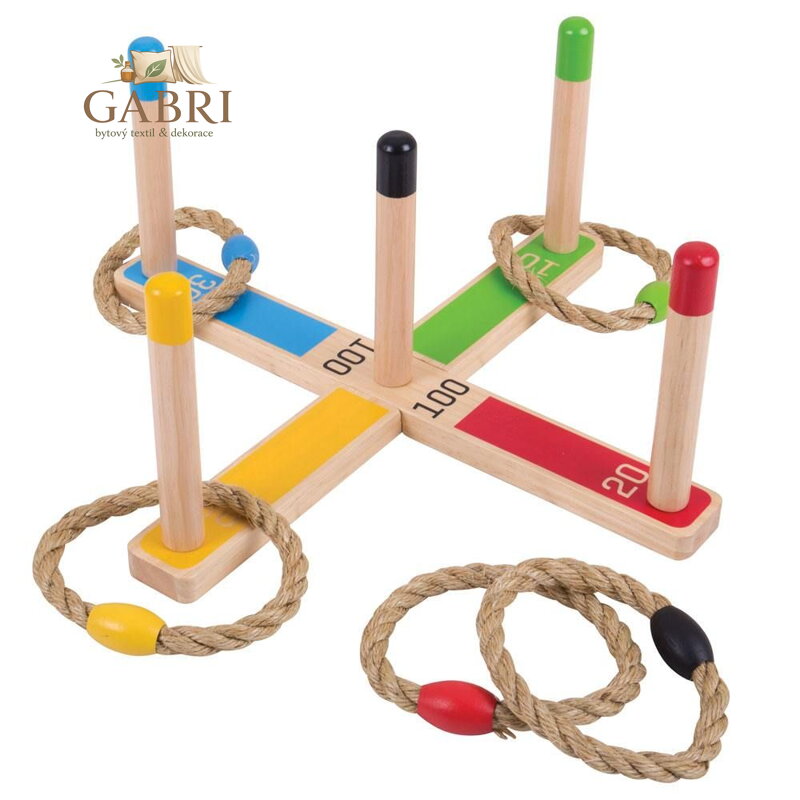 Bigjigs Toys Házení kruhů