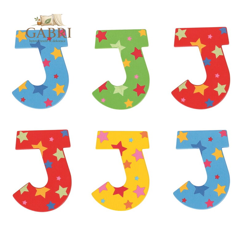 Bigjigs Toys Hvězdičkové písmenko J