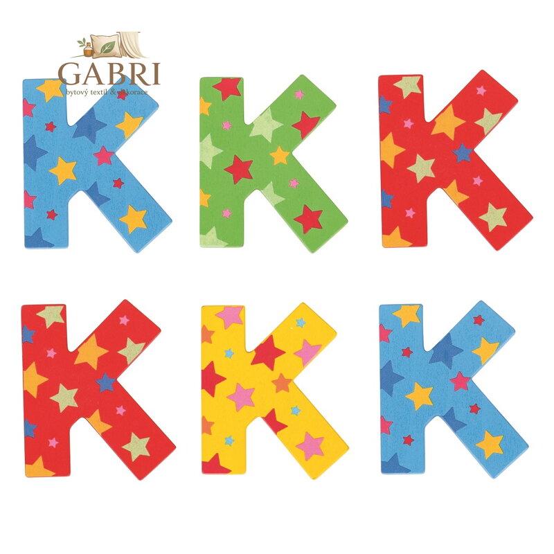 Bigjigs Toys Hvězdičkové písmenko K