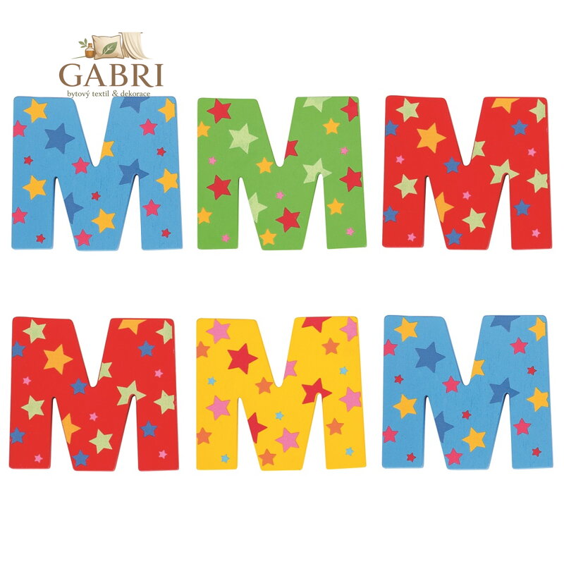 Bigjigs Toys Hvězdičkové písmenko M