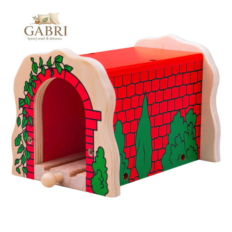 Bigjigs Rail Cihlový železniční tunel