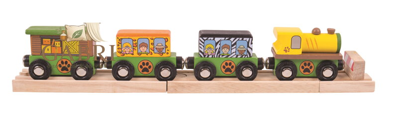 Bigjigs Rail Vláček Safari