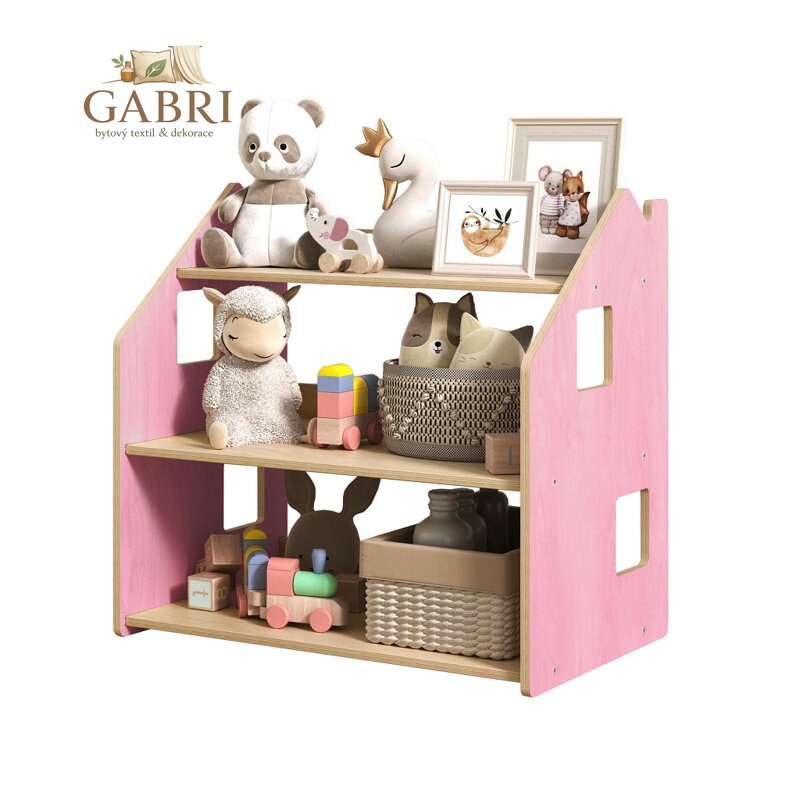 BusyKids Police na hračky růžová