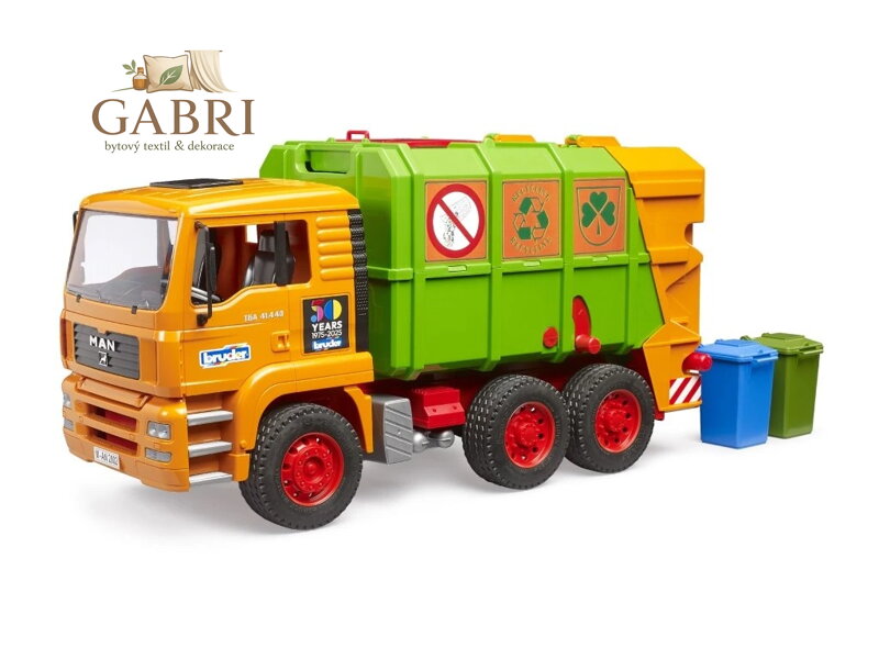 Bruder Popelářské auto MAN TGA