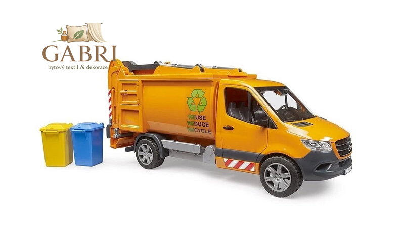 Bruder MB Sprinter popelář malý