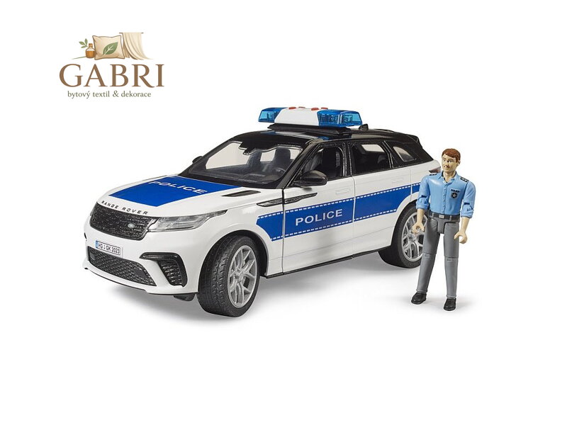 Bruder Range Rover Velar Policie s figurkou