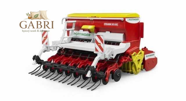 Bruder Pöttinger secí stroj