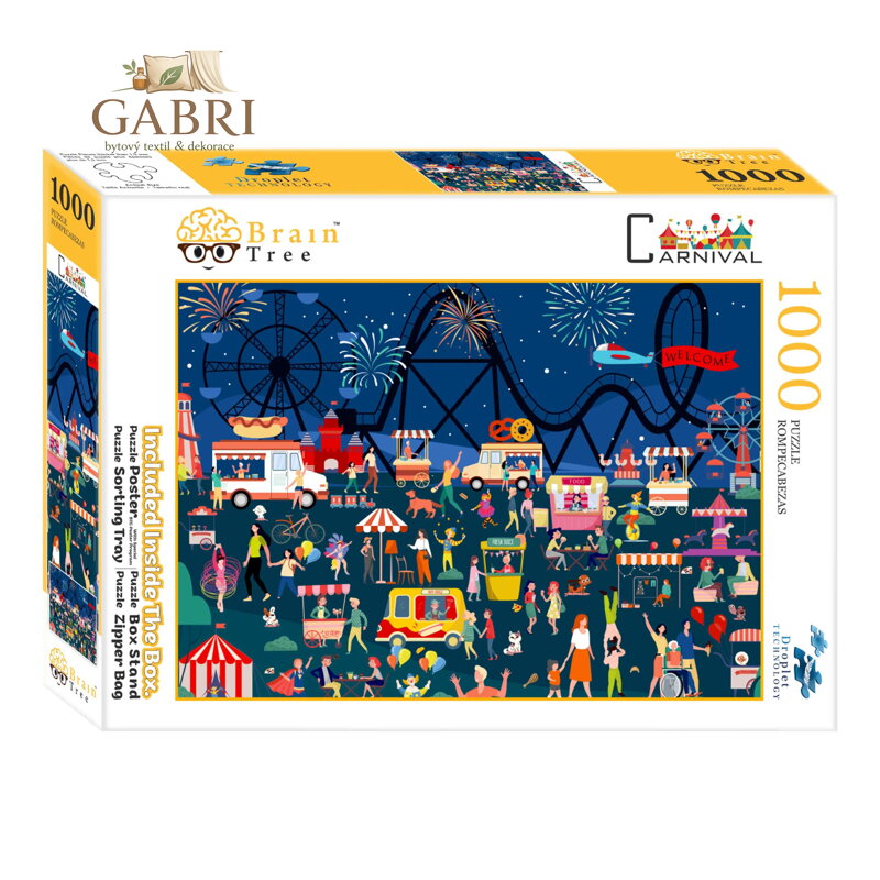 Brain Tree Puzzle Na pouti 1000 dílků